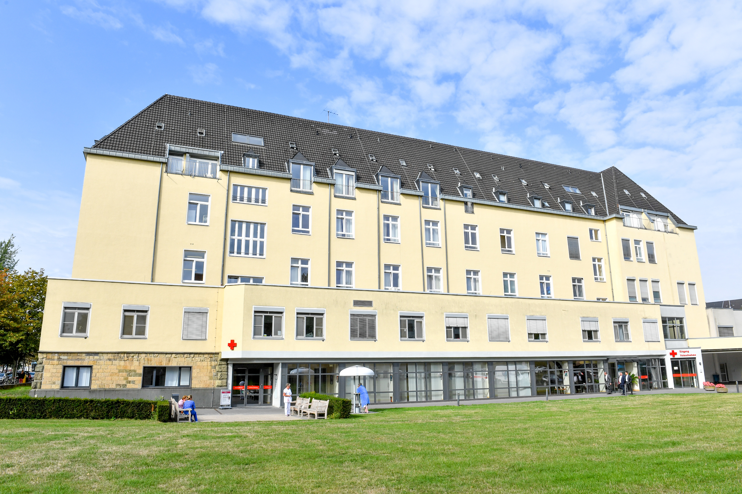 Außenansicht des St. Hildegardis Krankenhaus