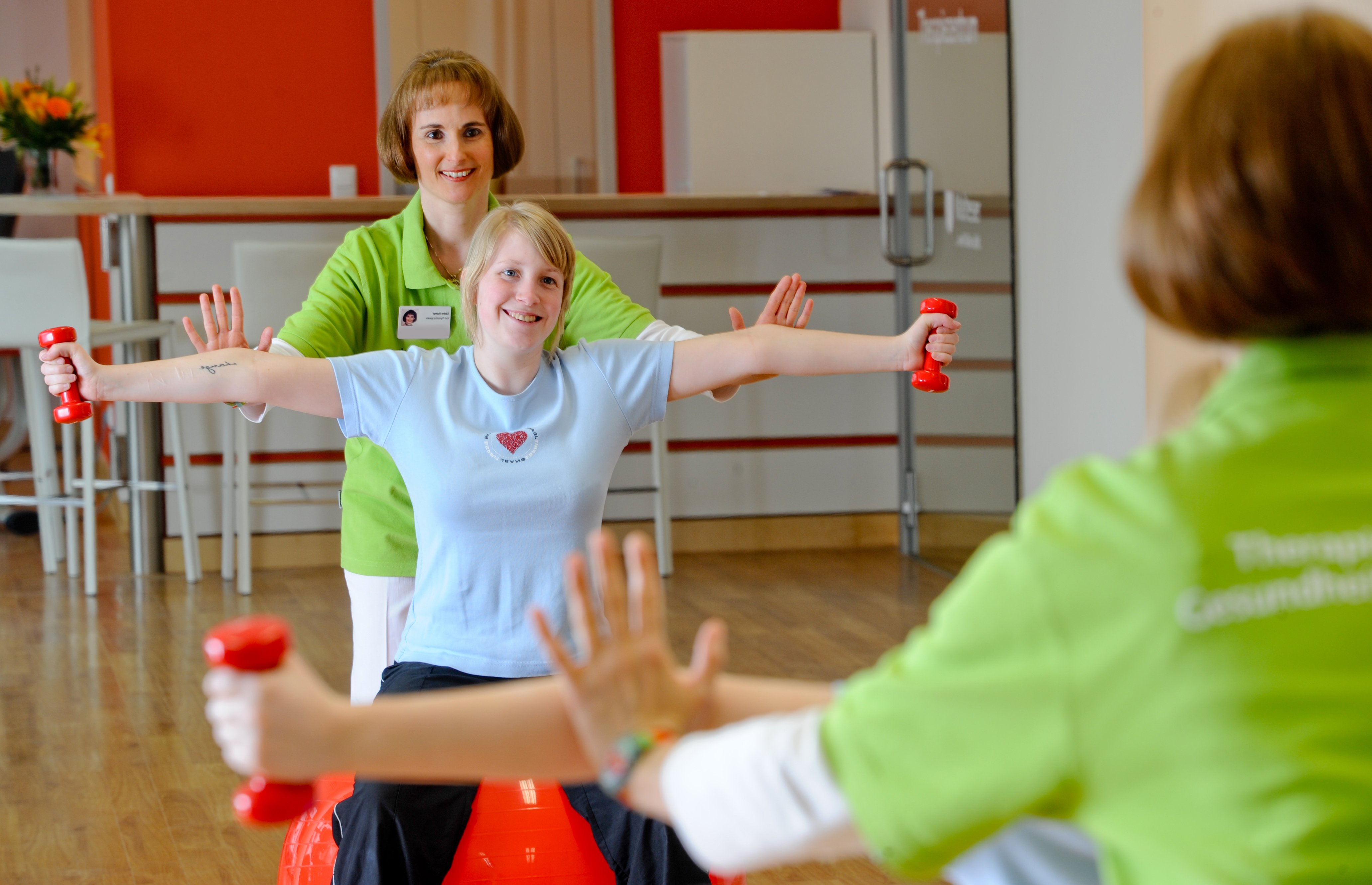 Ambulante Physiotherapie im Therapie- und Gesundheitszentrum des St. Hildegardis Krankenhaus