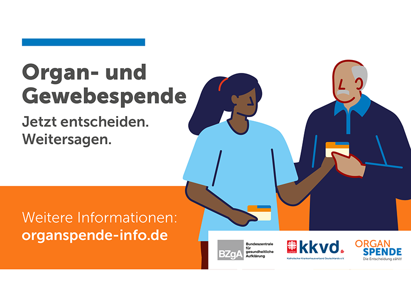 Organspende Jetzt entscheiden Weitersagen