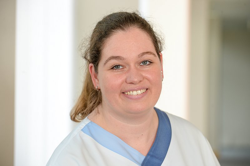 Rebekka Kleinpaß, Pflegerische Leitung Station Anna/Silvia St. Hildegardis Krankenhaus