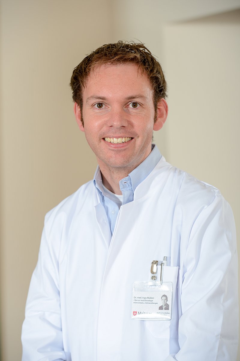 Dr. Ingo Müllers Chefarzt Anästhesie, Intensivmedizin und Schmerztherapie St. Hildegardis Krankenhaus