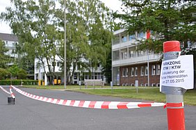 Als Folge der Evakuierung der Riehler Heimstätten wurden Bewohner im St. Hildegardis Krankenhaus aufgenommen.