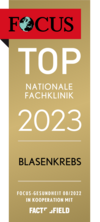 Focus Klinikliste 2023 Top Fachklinik Blasenkrebs FCG_TOP_Nationale_Fachklinik_2023_Blasenkrebs.png
