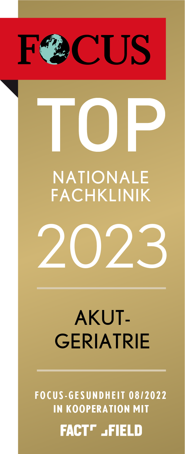 Focus Klinikliste 2023 Top Fachklinik Akutgeriatrie