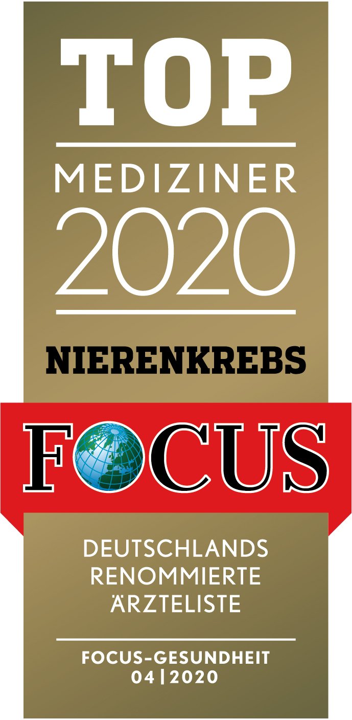 Auszeichnung Focus 2020 Top Mediziner für Nierenkrebs