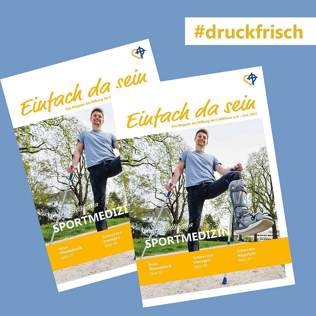 Cover des Magazins "Einfach da sein"