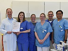 Diabetes-Zentrum ausgezeichnet als Fußbehandlungseinrichtung für komplexe, stationäre Fälle  