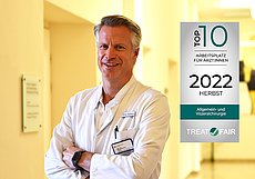 Priv.-Doz. Dr. med. Marcus Overhaus mit Siegel Treat Fair Top Ten