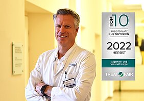 Priv.-Doz. Dr. med. Marcus Overhaus mit Siegel Treat Fair Top Ten